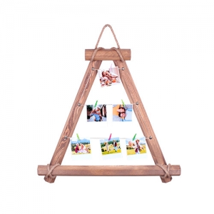  - İpli Mandallı Üçgen Ahşap Çerçeve