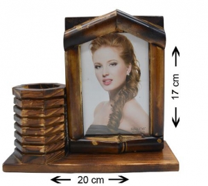  - Kalemlik Ev Bambu Çerçeve