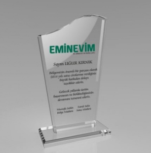 - Kaplamasız Kristal Plaket 1003 (1)  - Kaplamasız Kristal Plaket 1003 (1)