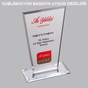 - Kaplamasız Kristal Plaket 1016 (1)  - Kaplamasız Kristal Plaket 1016 (1)