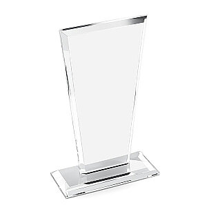 Kaplamasız Şeffaf Kristal Plaket 1016