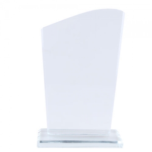 Kaplamasız Şeffaf Kristal Plaket 1022 - 1