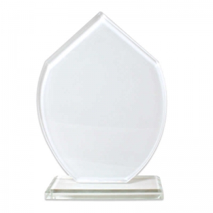 Kaplamasız Şeffaf Kristal Plaket 1023 - 1