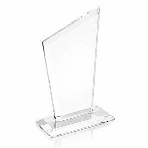 Kaplamasız Şeffaf Kristal Plaket 1025