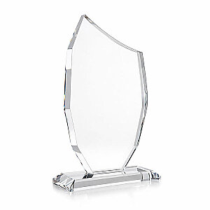 Kaplamasız Şeffaf Kristal Plaket 202
