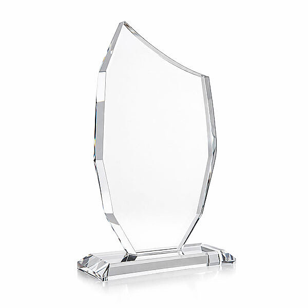 Kaplamasız Şeffaf Kristal Plaket 202 - 1