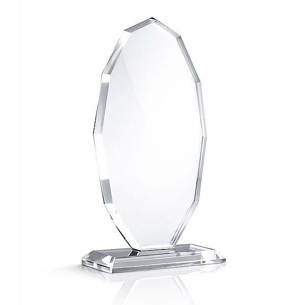 Kaplamasız Şeffaf Kristal Plaket 201 - 1
