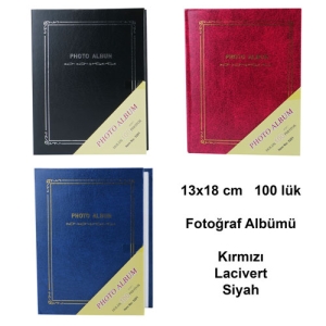 - 13x18cm Fotoğraf Albümü 100 lük  - 13x18cm Fotoğraf Albümü 100 lük