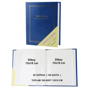 - 13x18cm Fotoğraf Albümü 100 lük (1)  - 13x18cm Fotoğraf Albümü 100 lük (1)