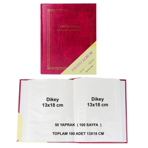 13x18cm Fotoğraf Albümü 100 lük - 4