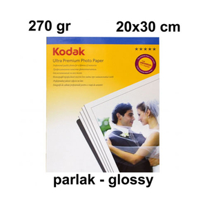 Kodak - Kodak A4 Parlak (Glossy) Fotoğraf Kağıdı 270 gr Kodak - Kodak A4 Parlak (Glossy) Fotoğraf Kağıdı 270 gr