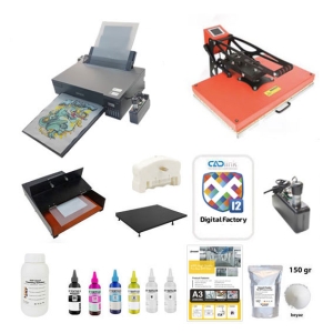  - Komple A3 DTF Tekstil Baskı Seti (CADLink)