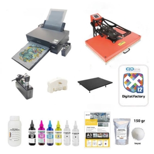  - Komple A3 DTF Tekstil Baskı Seti (CADLink)