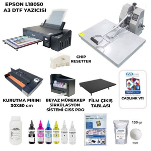 - Komple A3 DTF Tekstil Baskı Seti (CADLink) (1)  - Komple A3 DTF Tekstil Baskı Seti (CADLink) (1)