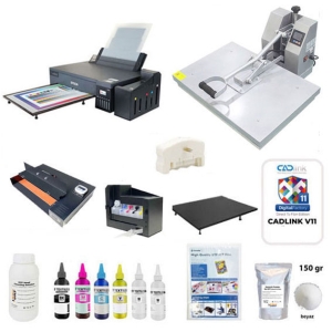 - Komple A3 DTF Tekstil Baskı Seti (CADLink)   - Komple A3 DTF Tekstil Baskı Seti (CADLink)