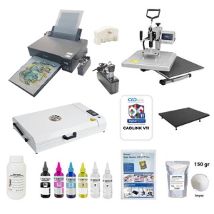 - Komple A3 DTF Tekstil Baskı Seti (CADLink)  - Komple A3 DTF Tekstil Baskı Seti (CADLink)