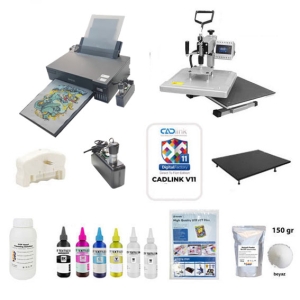 - DTF Tekstil Baskı Seti A4 (CADLink)  - DTF Tekstil Baskı Seti A4 (CADLink)