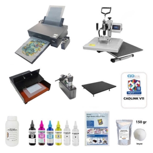 - Komple A4 DTF Tekstil Baskı Seti (CADLink)  - Komple A4 DTF Tekstil Baskı Seti (CADLink)