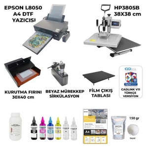  - Komple A4 DTF Tekstil Baskı Seti (CADLink) (1)