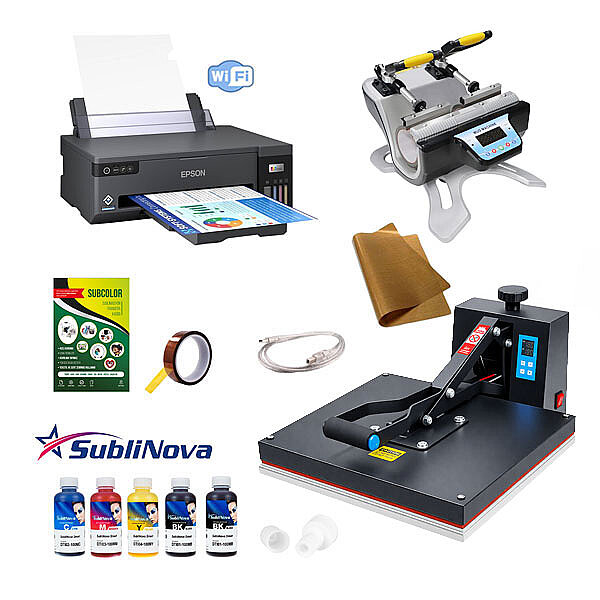 Komple Sublimasyon Baskı Sistemi A3 (ZY-H4050+Epson L11050+ST210) - 1