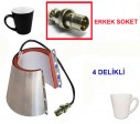 - Konik Kupa Presi Rezistansı ( 4 delikli / erkek soketli) (1)  - Konik Kupa Presi Rezistansı ( 4 delikli / erkek soketli) (1)