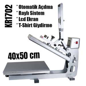 - Otomatik Transfer Baskı Presi 40X50 cm (1)  - Otomatik Transfer Baskı Presi 40X50 cm (1)