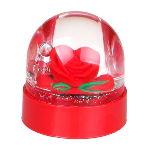 - Işıklı Müzikli Kalemlik Kar Küresi   - Işıklı Müzikli Kalemlik Kar Küresi