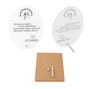 - Sublimasyon Cam Plaket 18x14 cm - Beyaz Kaplamalı (1)  - Sublimasyon Cam Plaket 18x14 cm - Beyaz Kaplamalı (1)
