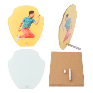 - Sublimasyon Cam Plaket 18x14 cm -Beyaz Kaplamalı (1)  - Sublimasyon Cam Plaket 18x14 cm -Beyaz Kaplamalı (1)