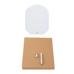 - Sublimasyon Cam Plaket 18x14 cm -Beyaz Kaplamalı (1)  - Sublimasyon Cam Plaket 18x14 cm -Beyaz Kaplamalı (1)