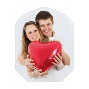 - Sublimasyon Cam Plaket 18x14 cm -Beyaz Kaplamalı  - Sublimasyon Cam Plaket 18x14 cm -Beyaz Kaplamalı