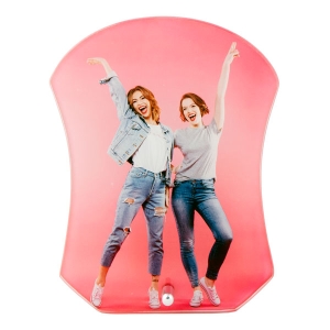 - Sublimasyon Cam Plaket 18x14 cm -Beyaz Kaplamalı  - Sublimasyon Cam Plaket 18x14 cm -Beyaz Kaplamalı