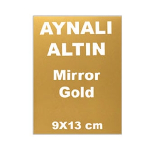 Küçük Boy Ayaklı Ahşap Plaket için Baskı Metali 9x13 cm  - 4