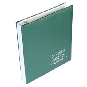 - Küçük Yeşil Yapışkanlı Deri Fotoğraf Albümü - 21.5 x 23.5 cm  - Küçük Yeşil Yapışkanlı Deri Fotoğraf Albümü - 21.5 x 23.5 cm
