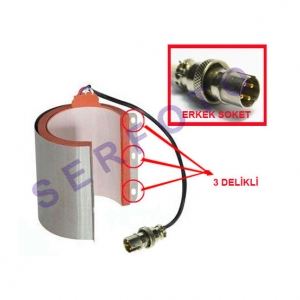 - Kupa Presi Rezistansı ( 3 delikli / erkek soketli)  - Kupa Presi Rezistansı ( 3 delikli / erkek soketli)