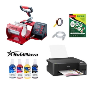  - Kupa Baskı Seti (KB24 + Epson L3210)