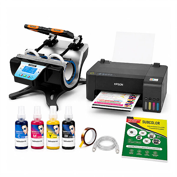 Kupa Baskı Seti (ST-210 + Epson L1250) - 1