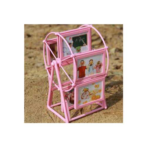 Kurulu Plastik Dönme Dolap Çerçeve - Pembe - 3