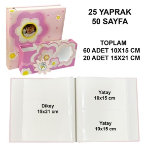 - Kutulu 80′li Bebek Albümü 10x15 & 15x21 cm (1)  - Kutulu 80′li Bebek Albümü 10x15 & 15x21 cm (1)