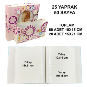 - Kutulu 80′li Bebek Albümü 10x15 & 15x21 cm (1)  - Kutulu 80′li Bebek Albümü 10x15 & 15x21 cm (1)
