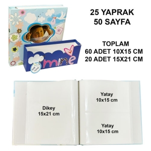 - Kutulu 80′li Bebek Albümü 10x15 & 15x21 cm (1)  - Kutulu 80′li Bebek Albümü 10x15 & 15x21 cm (1)