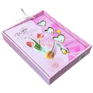 - Kutulu 90'lık Fotoğraf Albümü 10x15 & 15x21 cm Pembe  - Kutulu 90'lık Fotoğraf Albümü 10x15 & 15x21 cm Pembe