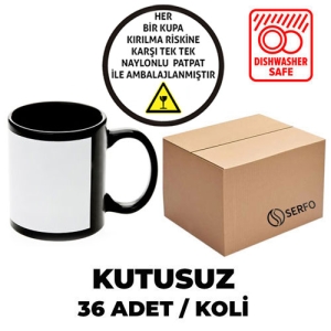 - Kutusuz 1 Koli Sublimasyon Dekoratif Siyah Kupa (36 Adet) (1)  - Kutusuz 1 Koli Sublimasyon Dekoratif Siyah Kupa (36 Adet) (1)