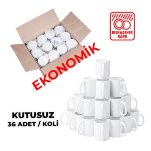 - Kutusuz 1 Koli Sublimasyon Porselen EKONOMİK Beyaz Kupa (36 adet) - Kutusuz 1 Koli Sublimasyon Porselen EKONOMİK Beyaz Kupa (36 adet)