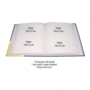 - Lacivert 200 lük 10x15 cm Fotoğraf Albümü (1)  - Lacivert 200 lük 10x15 cm Fotoğraf Albümü (1)