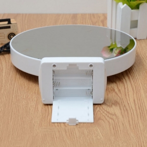 Butonlu Sihirli Led Ayna Çerçeve-Yuvarlak 20 cm - 3