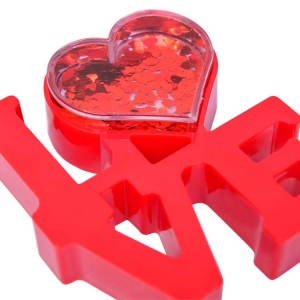  - Love Tasarımlı Led Işıklı Kar Küresi (1)