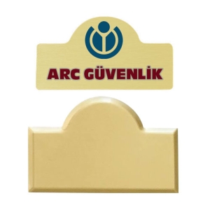 - Lüks Kubbeli Metal Yaka İsimliği (Altın)  - Lüks Kubbeli Metal Yaka İsimliği (Altın)