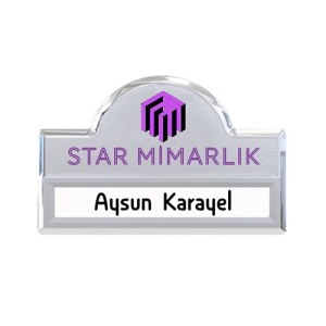 - Lüks Kubbeli Sürgülü Metal Yaka İsimliği (gümüş) (1)  - Lüks Kubbeli Sürgülü Metal Yaka İsimliği (gümüş) (1)
