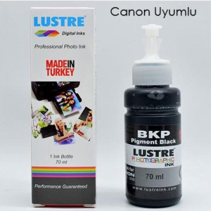 Lustre - Lustre (Canon Uyumlu) İnkjet Siyah Pigment Mürekkep 70 ml Lustre - Lustre (Canon Uyumlu) İnkjet Siyah Pigment Mürekkep 70 ml